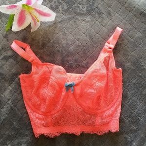 Cleo by panache orange tangerine bralette